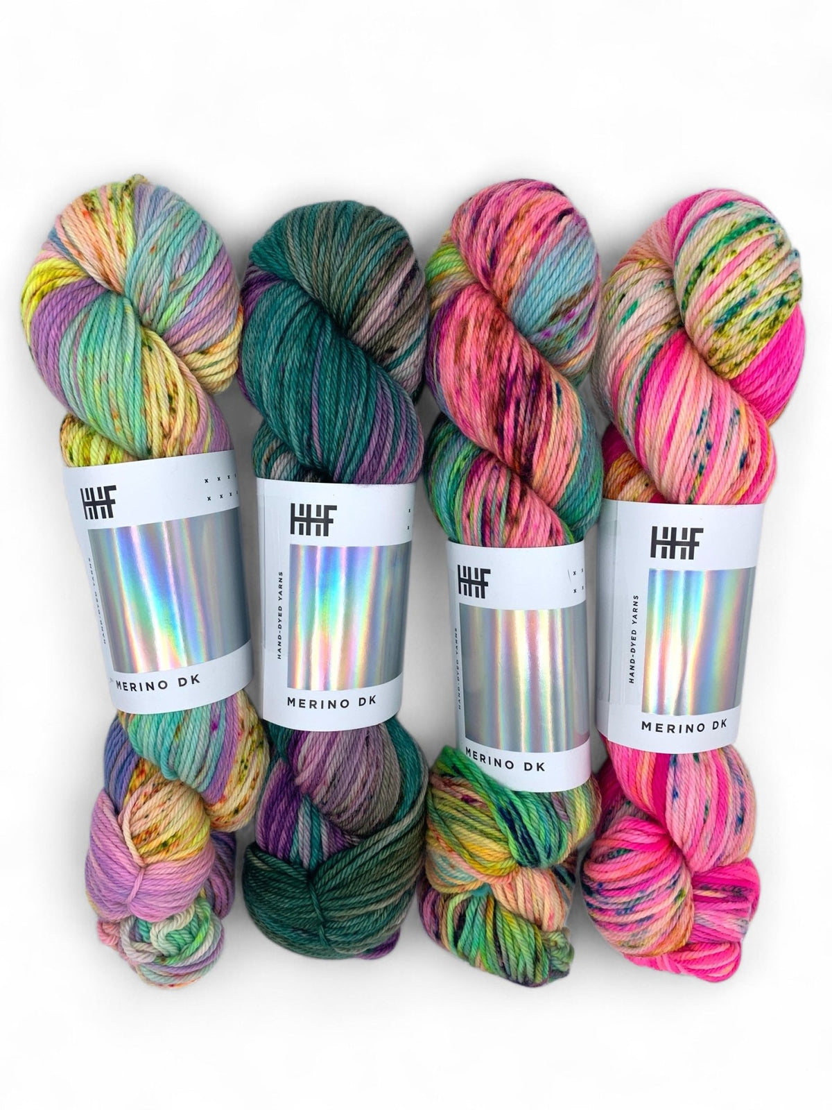 DK Fade Set 2 POTLUCK – MERINO DK - Hedgehogfibres