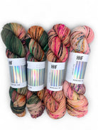 DK Fade Set 3 POTLUCK – MERINO DK - Hedgehogfibres
