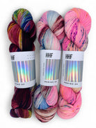 DK Fade Set 9 POTLUCK – MERINO DK - Hedgehogfibres