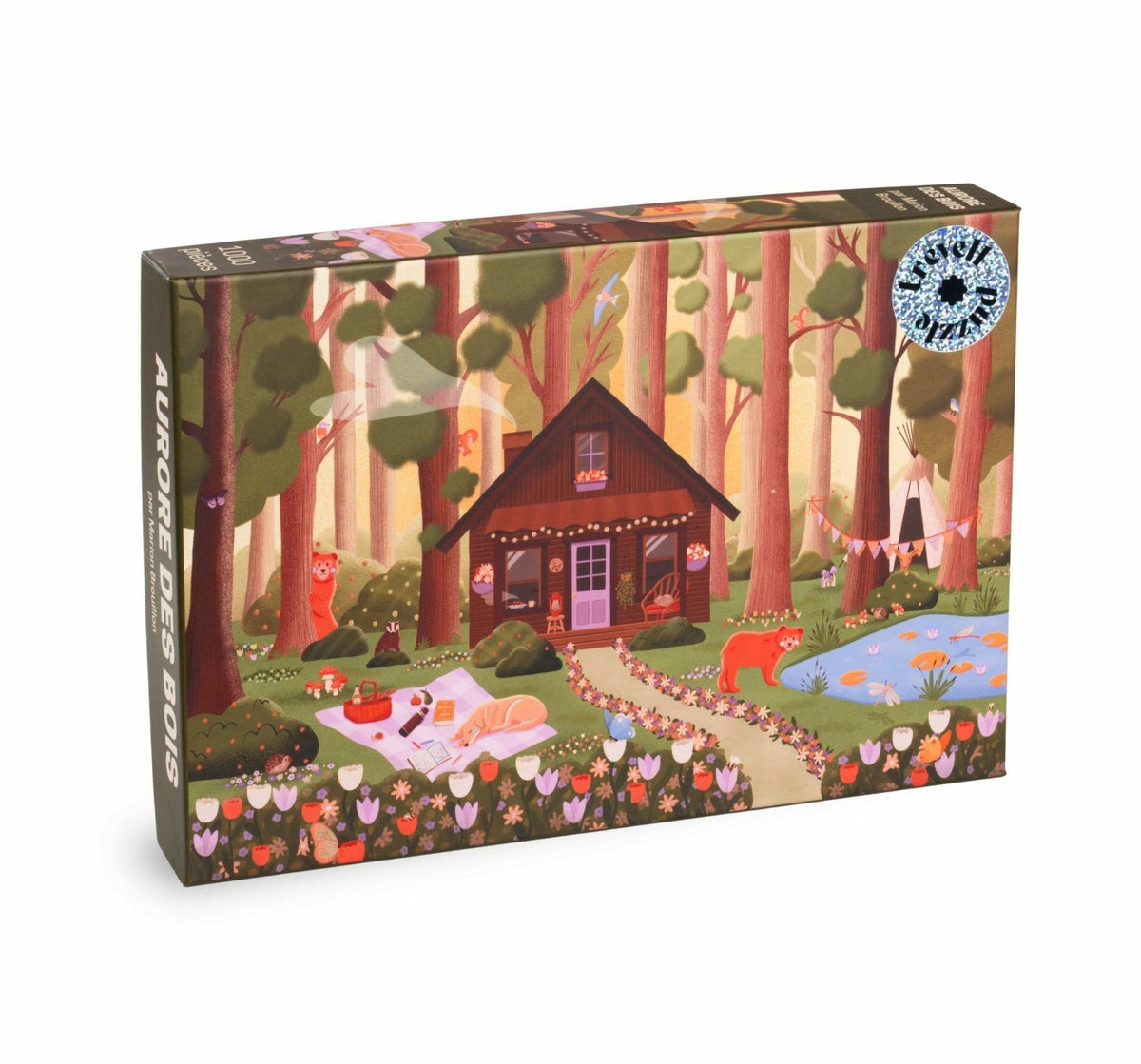 Puzzle Aurore Des Bois – Trevell – 1000 pièces - Trevell