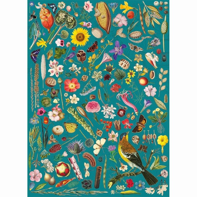 Puzzle Floral Fantasy 1000 pièces - Gibsons