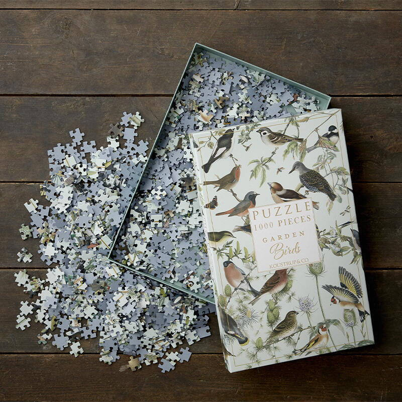 Puzzle Garden Birds 1000 pièces - Koustrupco