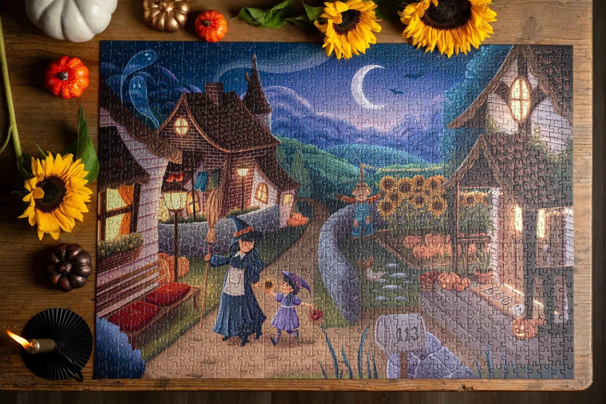 Puzzle Halloween Walk – Trevell – 1000 pièces - Trevell