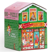 Bookstore Puzzles de 100 pièces sur le thème du marché de Noël - Eeboo