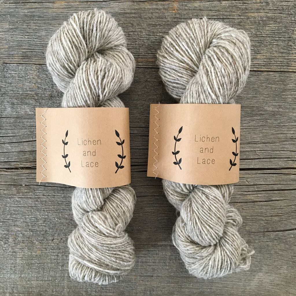 Birch Rustic Heather Sport - Lichen and Lace