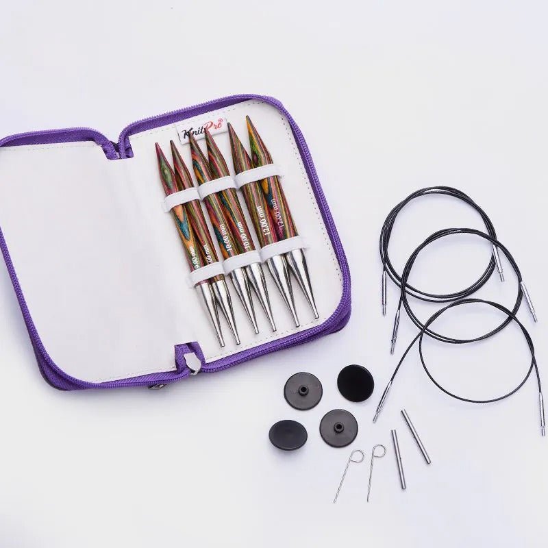 Set d’aiguilles circulaires interchangeables Chunky Symfonie Knit Pro - Knit Pro