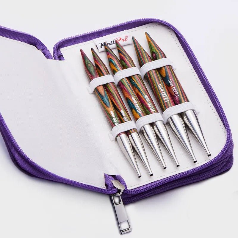 Set d’aiguilles circulaires interchangeables Chunky Symfonie Knit Pro - Knit Pro