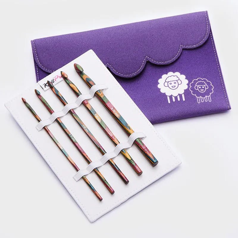 Set de Crochets simples bois Symfonie Knit Pro - Knit Pro