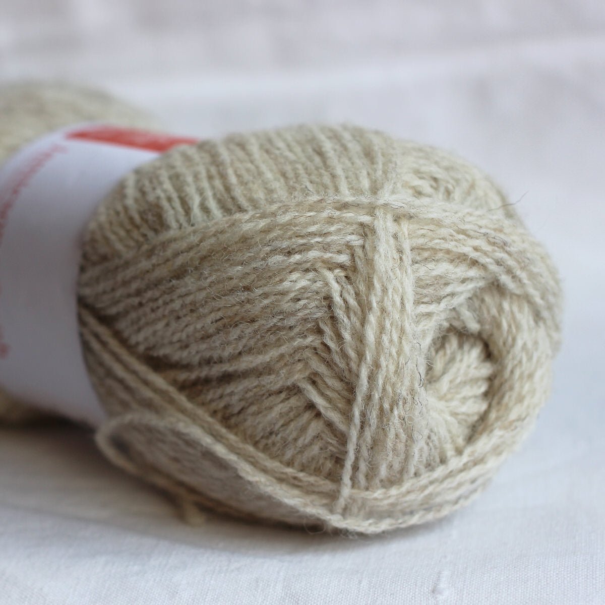 2006 - Beige tres clair SHETLAND SUPREME JUMPER WEIGHT - Jamieson & Smith