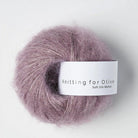 Artichoke Purple Soft Silk Mohair - Knitting for Olive