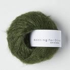 Bottle Green Soft Silk Mohair - Knitting for Olive