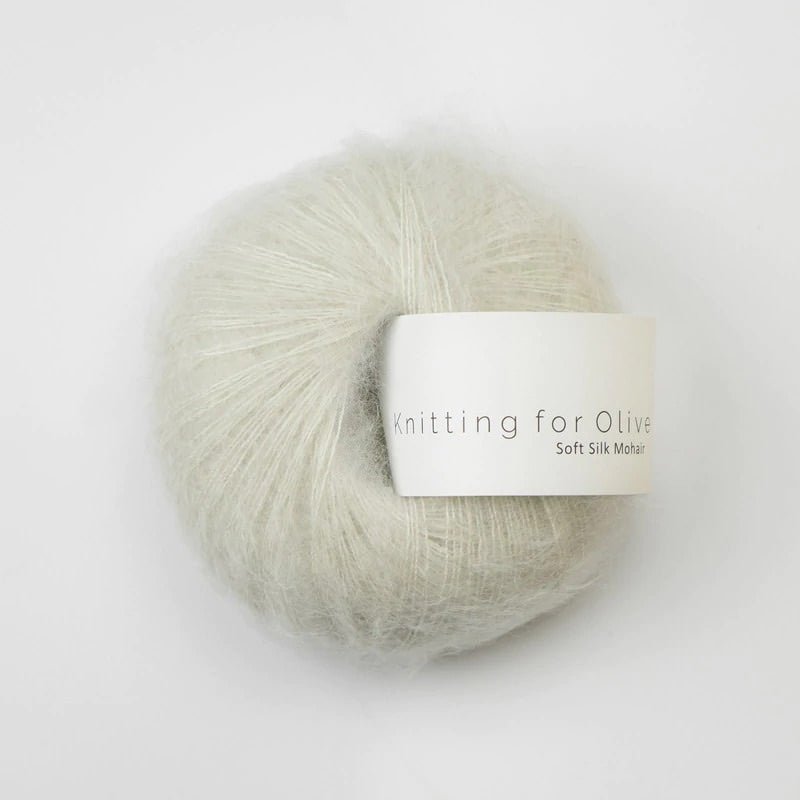 Cream Soft Silk Mohair - Knitting for Olive