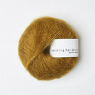 Dark Mustard Soft Silk Mohair - Knitting for Olive