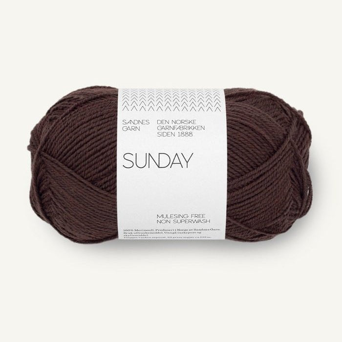 3591 - Chocolate Plum Sunday - Sandnes Garn