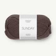 3880 - Mork Sjokolade Sunday - Sandnes Garn