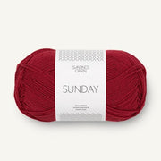 4236 - Rouge foncé Sunday - Sandnes Garn