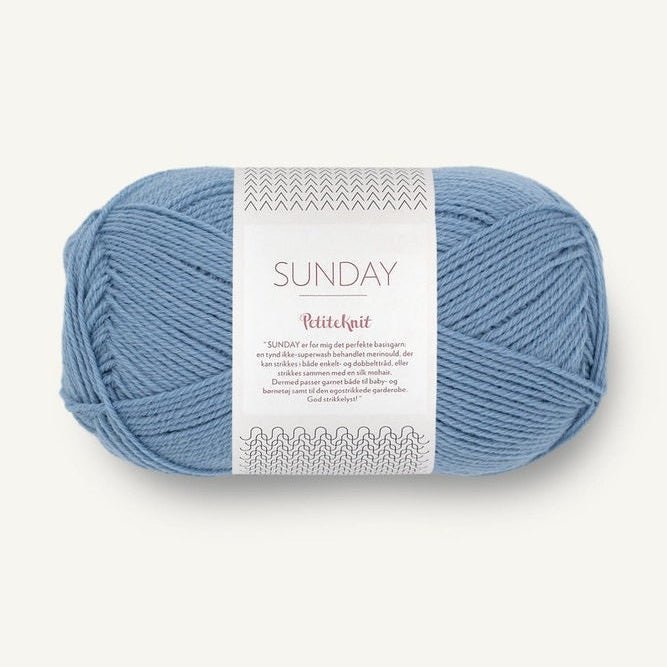 6043 - Baby Blue Eyes Sunday - Sandnes Garn