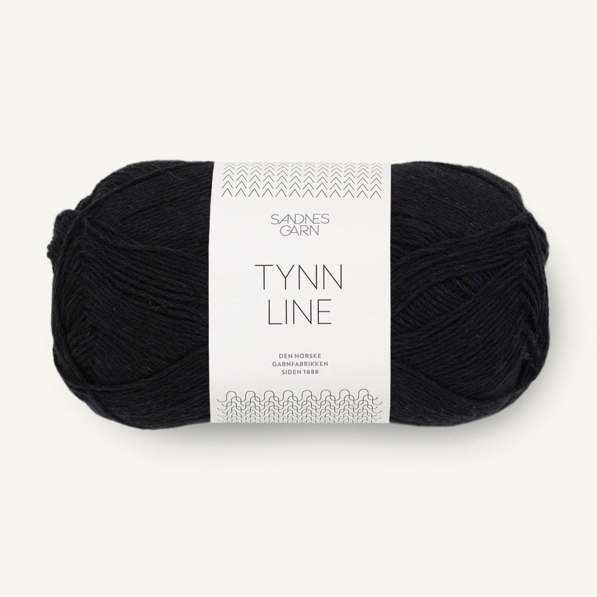 1099 - Svart TYNN LINE - Sandnes Garn