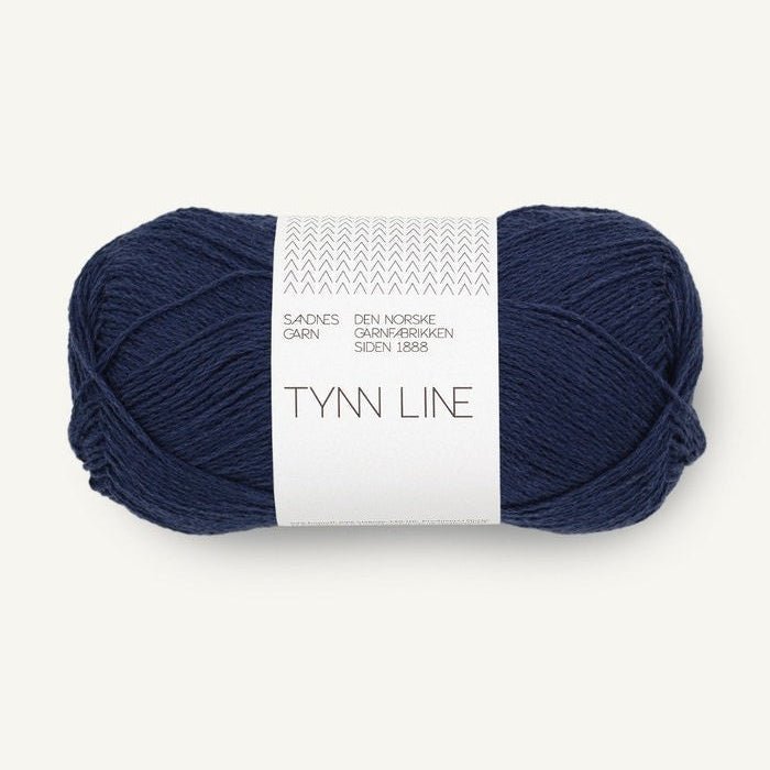 6073 - Seaside Navy TYNN LINE - Sandnes Garn
