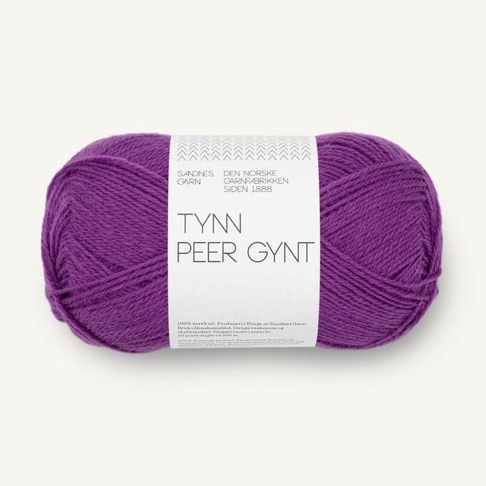 5045-Plum Tynn Peer Gynt - Sandnes Garn