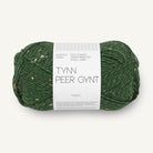 8085 - Skoggrønn/Natur Tweed Tynn Peer Gynt - Sandnes Garn
