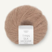 3041 - Marron glacé clair Tynn Silk Mohair - Sandnes Garn