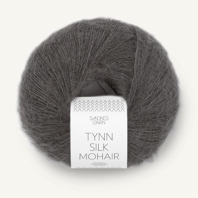 3800 - Bristol Black Tynn Silk Mohair - Sandnes Garn