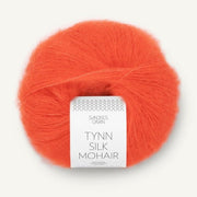 3818 - Mandarine Tynn Silk Mohair - Sandnes Garn