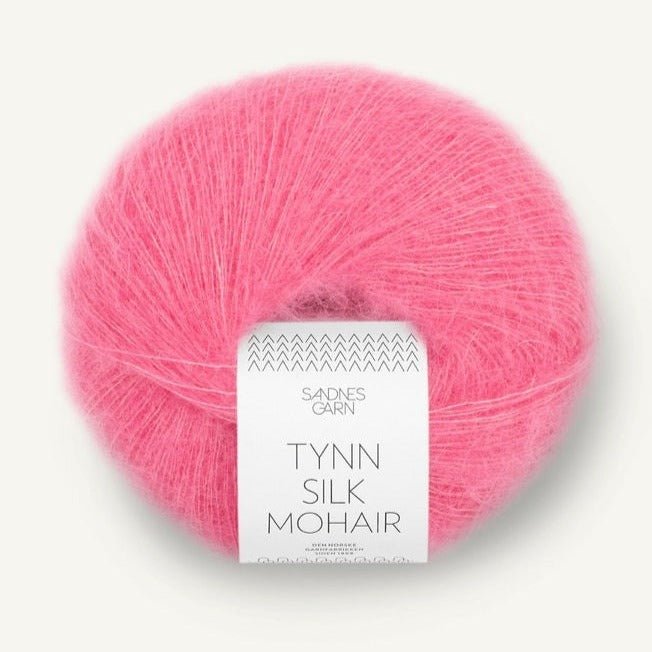 4315 - Bubblegum Pink Tynn Silk Mohair - Sandnes Garn