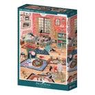 1000 pièces Une Journée Cosy - Puzzle 1000 ou 2000 pièces - Sonia Cavallini