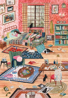 1000 pièces Une Journée Cosy - Puzzle 1000 ou 2000 pièces - Sonia Cavallini
