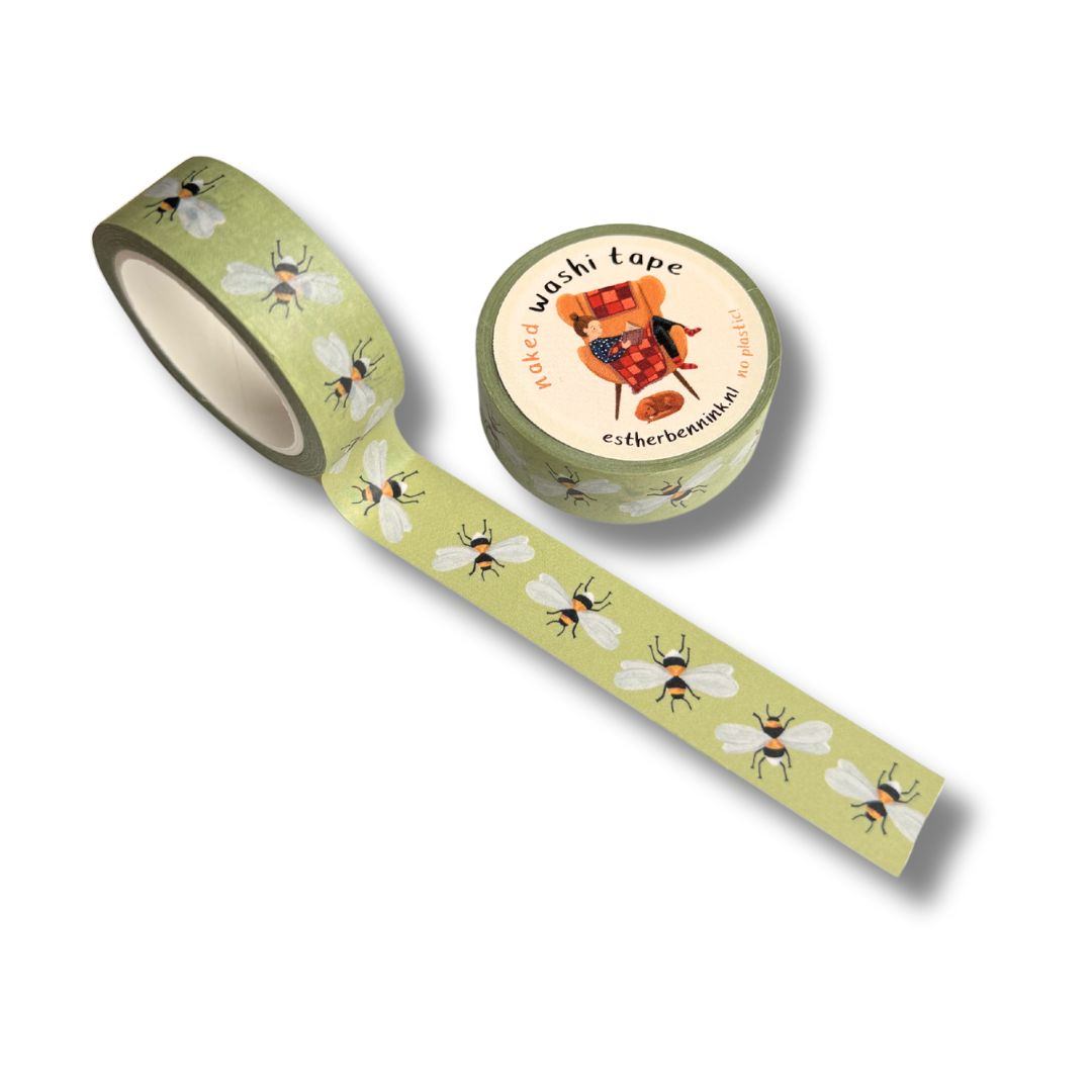 Bumblebees Washi Tape Esther Bennink - Esther Bennink