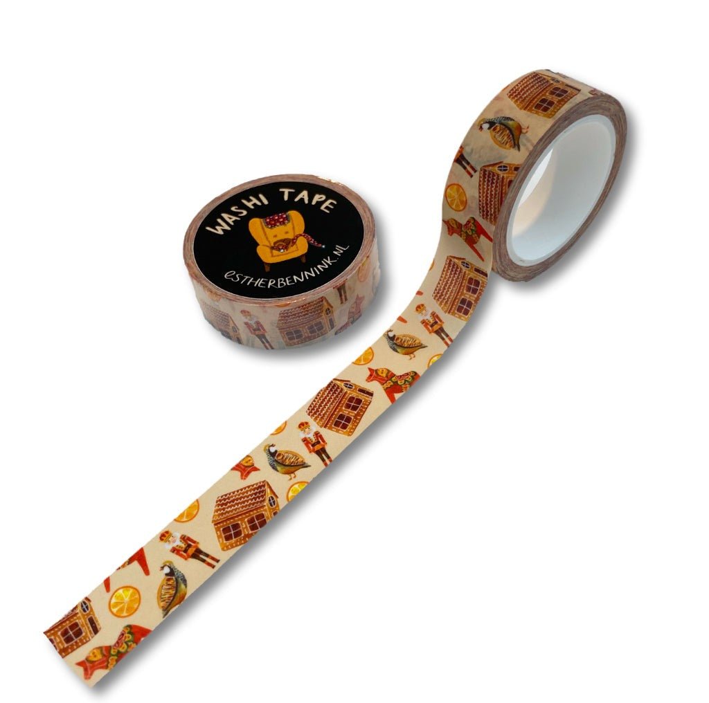 Christmas Vibes Washi Tape Esther Bennink - Esther Bennink