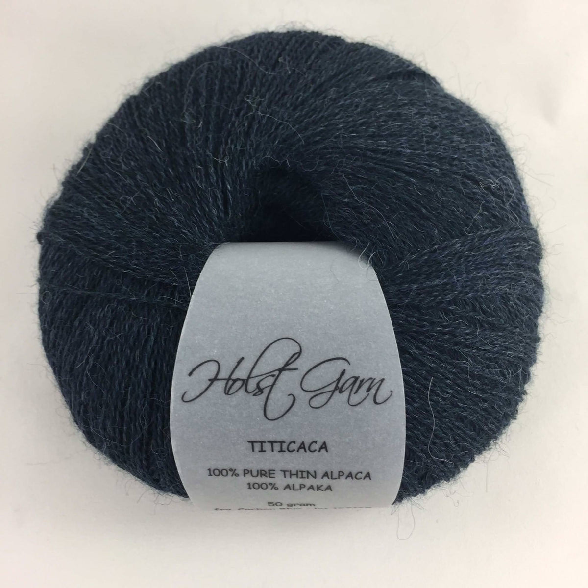 Carbon Blue Titicaca Alpaga - Holstgarn - Holstgarn