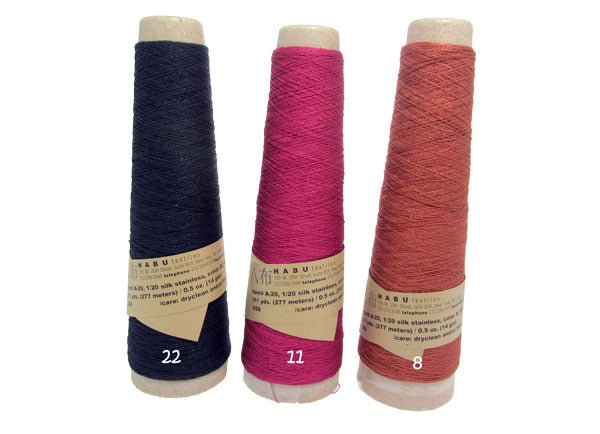 11 - Fuschia A - 20 1/20 SILK STAINLESS - Habu
