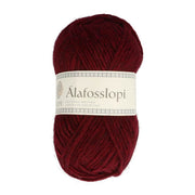 1242 - Rouge bordeaux ALAFOSS LOPI - Istex - Lopi