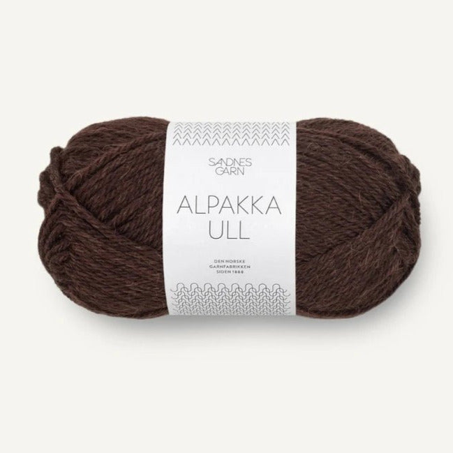 3581 - Kaffe Alpakka Ull - Sandnes Garn