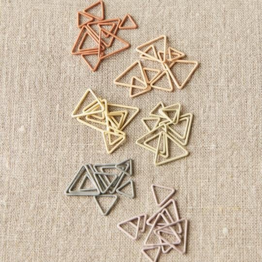 ANNEAUX - MARQUEURS TRIANGLE EARTH COCOKNITS - Coco Knits