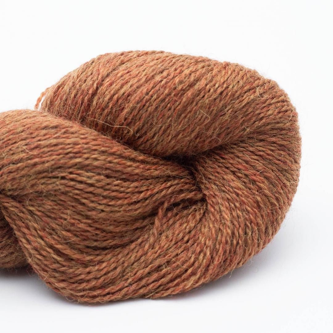 124 - darkbrown - melange Baby Alpaga 10/2 – 25GR - BC Garn