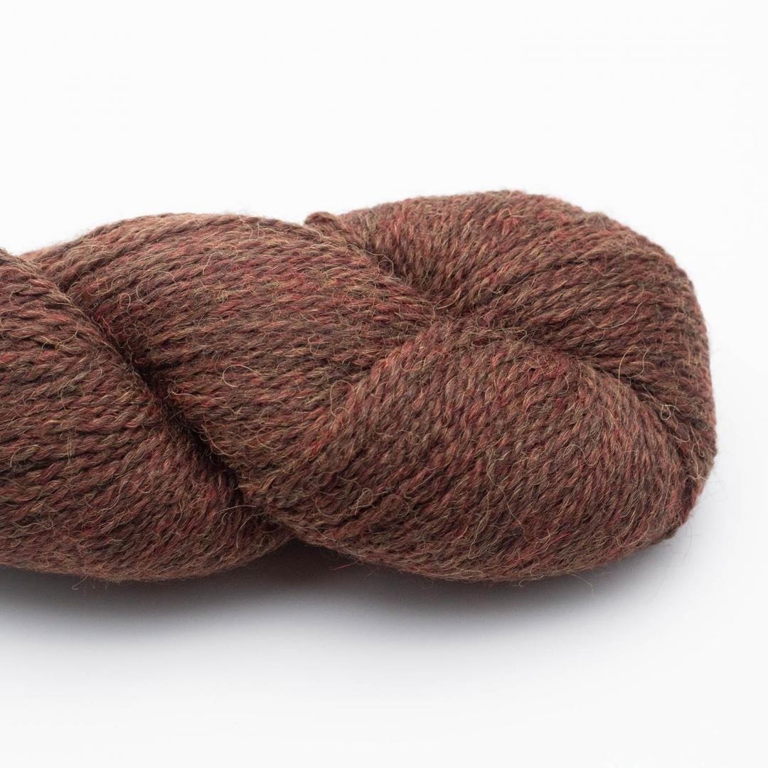 129 - brown - melange Baby Alpaga 10/2 – 25GR - BC Garn