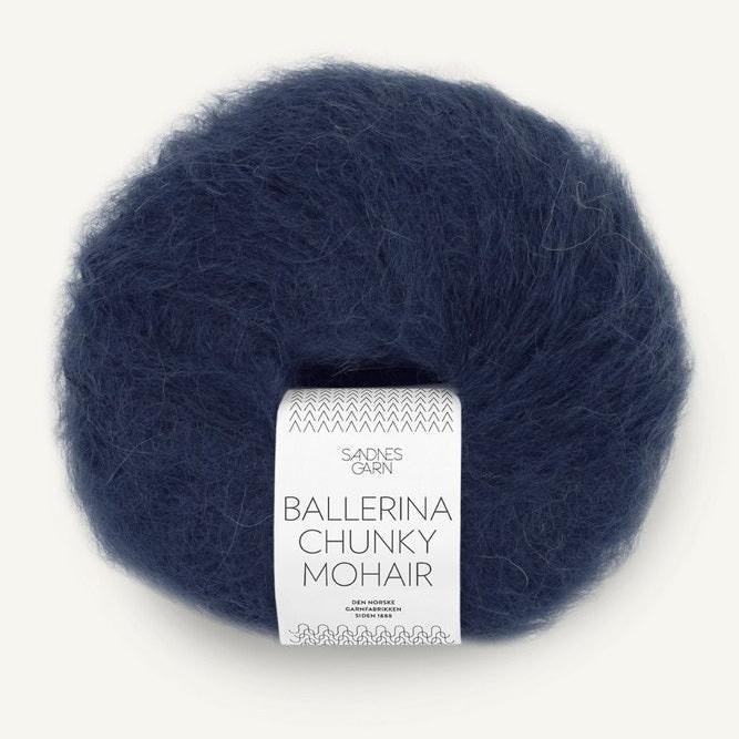5581 - Dyp Marine Ballerina Chunky Mohair - Sandnes Garn