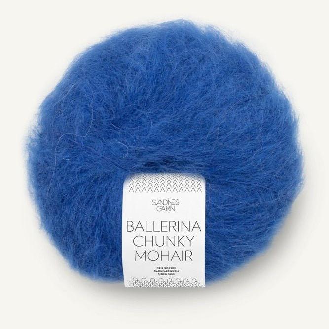5845 - Dazzling Blue Ballerina Chunky Mohair - Sandnes Garn