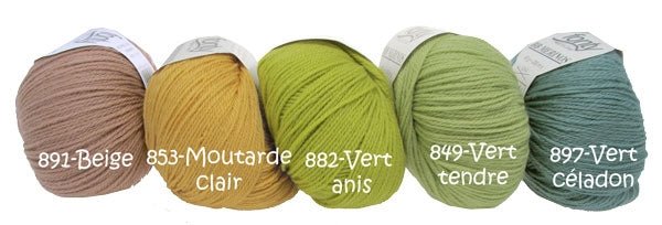 817 - Gris clair BB MERINOS - Fonty