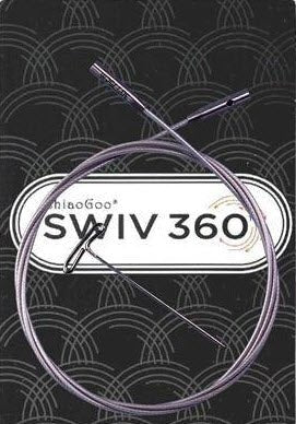 5 CABLE SMALL SWIV360 SILVER CHIAOGOO - Chiaogoo