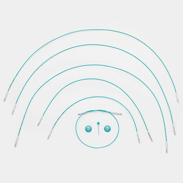 40 CM CABLES PIVOTANT SWIVEL KNIT PRO MINDFUL - Knit Pro