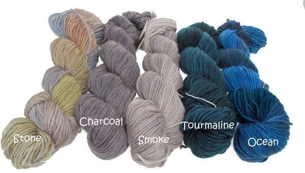 Charcoal CASHMERE 4 PLY - Fleece Artist