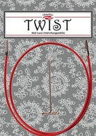 5cm CHIAOGOO TWIST RED CABLE M (MINI) - Chiaogoo
