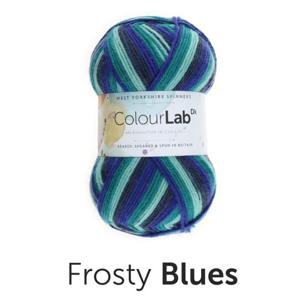 892 - Frosty Blues ColourLab DK - West Yorkshire Spinners