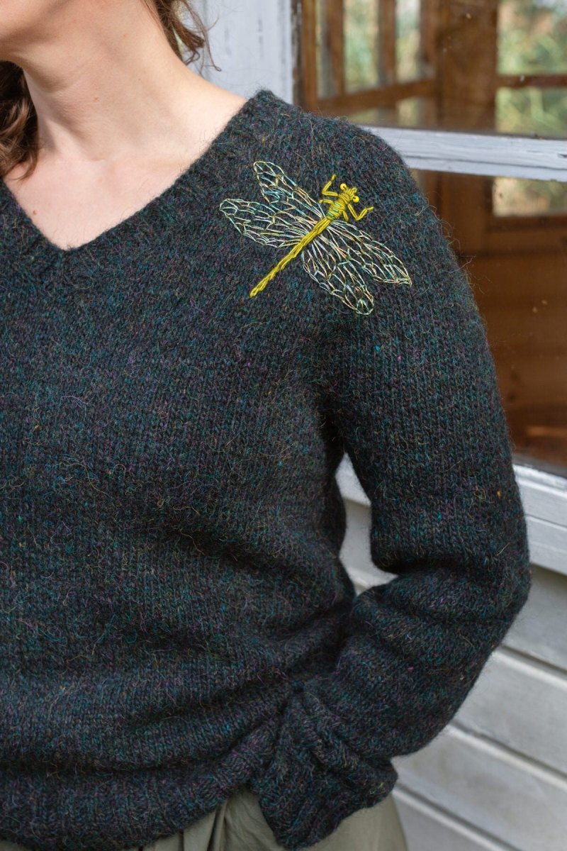 Embroidery on Knits - Laine Magazine