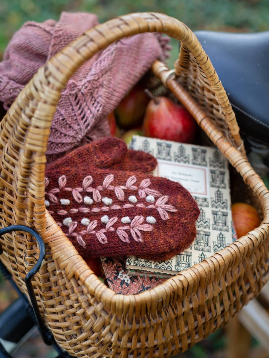 Embroidery on Knits - Laine Magazine